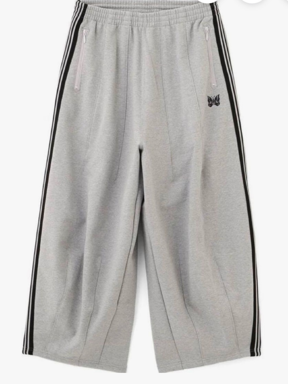 Needles x LHP 100% Cotton Grey Sweatpants - Picture 3 of 9